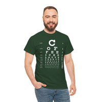 Load image into Gallery viewer, Eye See Coffee Adult Heavy Cotton Tee Shirt
