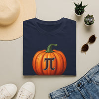 Load image into Gallery viewer, Pumpkin Pi Adult Graphic Cotton Tee
