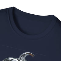 Load image into Gallery viewer, Glass Pumpkin Adult Cotton Tee Shirt
