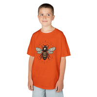 Load image into Gallery viewer, Honey Bee Graphic Kids Heavy Cotton Tee Shirt
