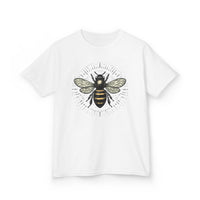 Load image into Gallery viewer, Honey Bee Graphic Kids Heavy Cotton Tee Shirt

