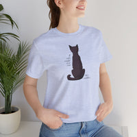Load image into Gallery viewer, f Cats Could Text...They Wouldn&#39;t - Cotton Adult Short-Sleeve T-Shirt - The Pleasant Workshop

