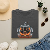 Load image into Gallery viewer, Glass Pumpkin Adult Cotton Tee Shirt

