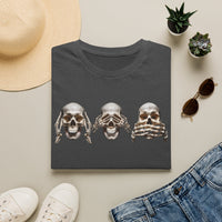 Load image into Gallery viewer, Three Wise Skulls Adult Cotton Tee
