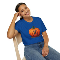 Load image into Gallery viewer, Pumpkin Pi Adult Graphic Cotton Tee

