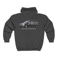 Load image into Gallery viewer, Halloween Rideshare Adult Full Zip Hoodie - The Pleasant Workshop
