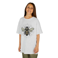 Load image into Gallery viewer, Honey Bee Graphic Kids Heavy Cotton Tee Shirt
