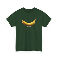 Load image into Gallery viewer, Banana (for scale) Graphic Adult Heavy Cotton Tee
