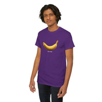 Load image into Gallery viewer, Banana (for scale) Graphic Adult Heavy Cotton Tee
