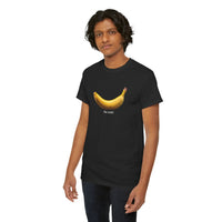 Load image into Gallery viewer, Banana (for scale) Graphic Adult Heavy Cotton Tee
