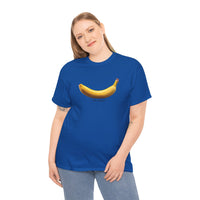 Load image into Gallery viewer, Banana (for scale) Graphic Adult Heavy Cotton Tee
