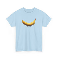 Load image into Gallery viewer, Banana (for scale) Graphic Adult Heavy Cotton Tee
