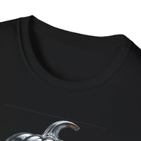 Load image into Gallery viewer, Glass Pumpkin Adult Cotton Tee Shirt
