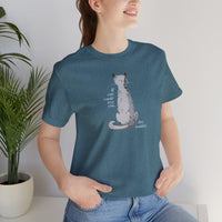 Load image into Gallery viewer, f Cats Could Text...They Wouldn&#39;t - Cotton Adult Short-Sleeve T-Shirt - The Pleasant Workshop
