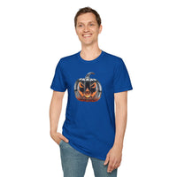 Load image into Gallery viewer, Glass Pumpkin Adult Cotton Tee Shirt
