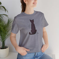 Load image into Gallery viewer, f Cats Could Text...They Wouldn&#39;t - Cotton Adult Short-Sleeve T-Shirt - The Pleasant Workshop
