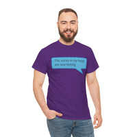 Load image into Gallery viewer, My Voices Are Now Texting Adult Tee
