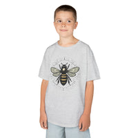 Load image into Gallery viewer, Honey Bee Graphic Kids Heavy Cotton Tee Shirt
