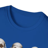 Load image into Gallery viewer, Three Wise Skulls Adult Cotton Tee
