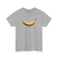 Load image into Gallery viewer, Banana (for scale) Graphic Adult Heavy Cotton Tee
