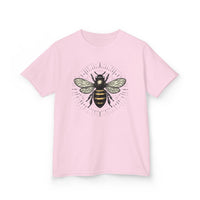Load image into Gallery viewer, Honey Bee Graphic Kids Heavy Cotton Tee Shirt
