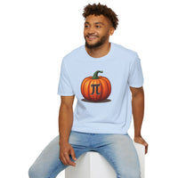 Load image into Gallery viewer, Pumpkin Pi Adult Graphic Cotton Tee
