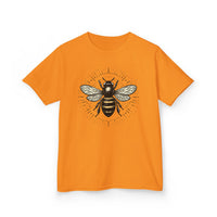Load image into Gallery viewer, Honey Bee Graphic Kids Heavy Cotton Tee Shirt
