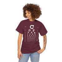 Load image into Gallery viewer, Eye See Coffee Adult Heavy Cotton Tee Shirt
