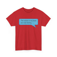 Load image into Gallery viewer, My Voices Are Now Texting Adult Tee
