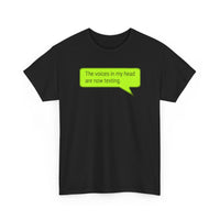 Load image into Gallery viewer, My Voices Are Now Texting - Adult Tee
