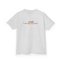 Load image into Gallery viewer, I Brought My Pencil Kids Heavy Cotton Tee
