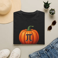 Load image into Gallery viewer, Pumpkin Pi Adult Graphic Cotton Tee
