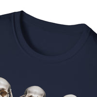 Load image into Gallery viewer, Three Wise Skulls Adult Cotton Tee
