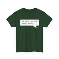 Load image into Gallery viewer, My Voices Are Now Texting Adult Tee
