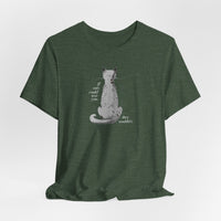 Load image into Gallery viewer, f Cats Could Text...They Wouldn&#39;t - Cotton Adult Short-Sleeve T-Shirt - The Pleasant Workshop
