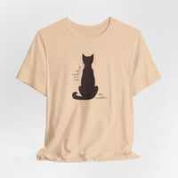 Load image into Gallery viewer, f Cats Could Text...They Wouldn&#39;t - Cotton Adult Short-Sleeve T-Shirt - The Pleasant Workshop
