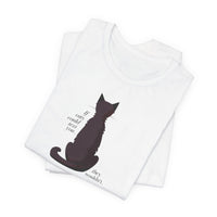 Load image into Gallery viewer, f Cats Could Text...They Wouldn&#39;t - Cotton Adult Short-Sleeve T-Shirt - The Pleasant Workshop
