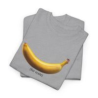 Load image into Gallery viewer, Banana (for scale) Graphic Adult Heavy Cotton Tee
