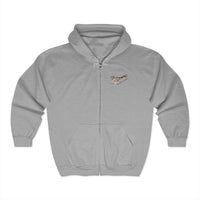 Load image into Gallery viewer, Halloween Rideshare Adult Full Zip Hoodie - The Pleasant Workshop

