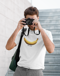 Load image into Gallery viewer, Banana (for scale) Graphic Adult Heavy Cotton Tee

