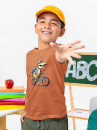 Load image into Gallery viewer, Dino School Kids Heavy Cotton Tee
