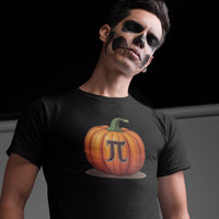 Load image into Gallery viewer, Pumpkin Pi Adult Graphic Cotton Tee
