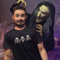 Load image into Gallery viewer, Three Wise Skulls Adult Cotton Tee
