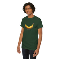 Load image into Gallery viewer, Banana (for scale) Graphic Adult Heavy Cotton Tee
