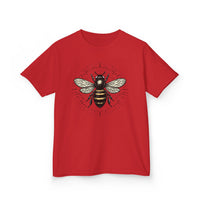 Load image into Gallery viewer, Honey Bee Graphic Kids Heavy Cotton Tee Shirt
