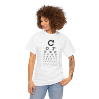 Load image into Gallery viewer, Eye See Coffee Adult Heavy Cotton Tee Shirt

