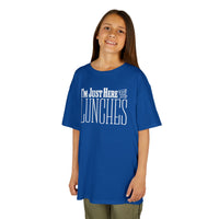Load image into Gallery viewer, Just Here for the Lunches Kids Heavy Cotton Tee
