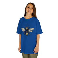 Load image into Gallery viewer, Honey Bee Graphic Kids Heavy Cotton Tee Shirt
