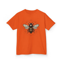 Load image into Gallery viewer, Honey Bee Graphic Kids Heavy Cotton Tee Shirt
