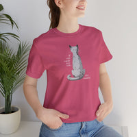 Load image into Gallery viewer, f Cats Could Text...They Wouldn&#39;t - Cotton Adult Short-Sleeve T-Shirt - The Pleasant Workshop
